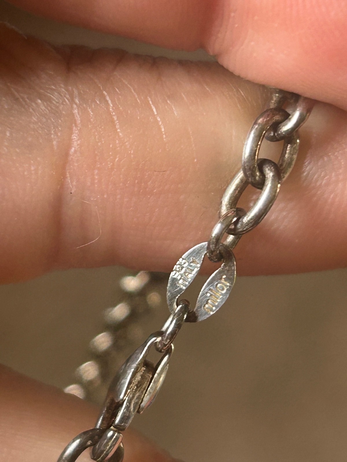 Sterling Silver Coin Replica Charm Necklace – 20 inches