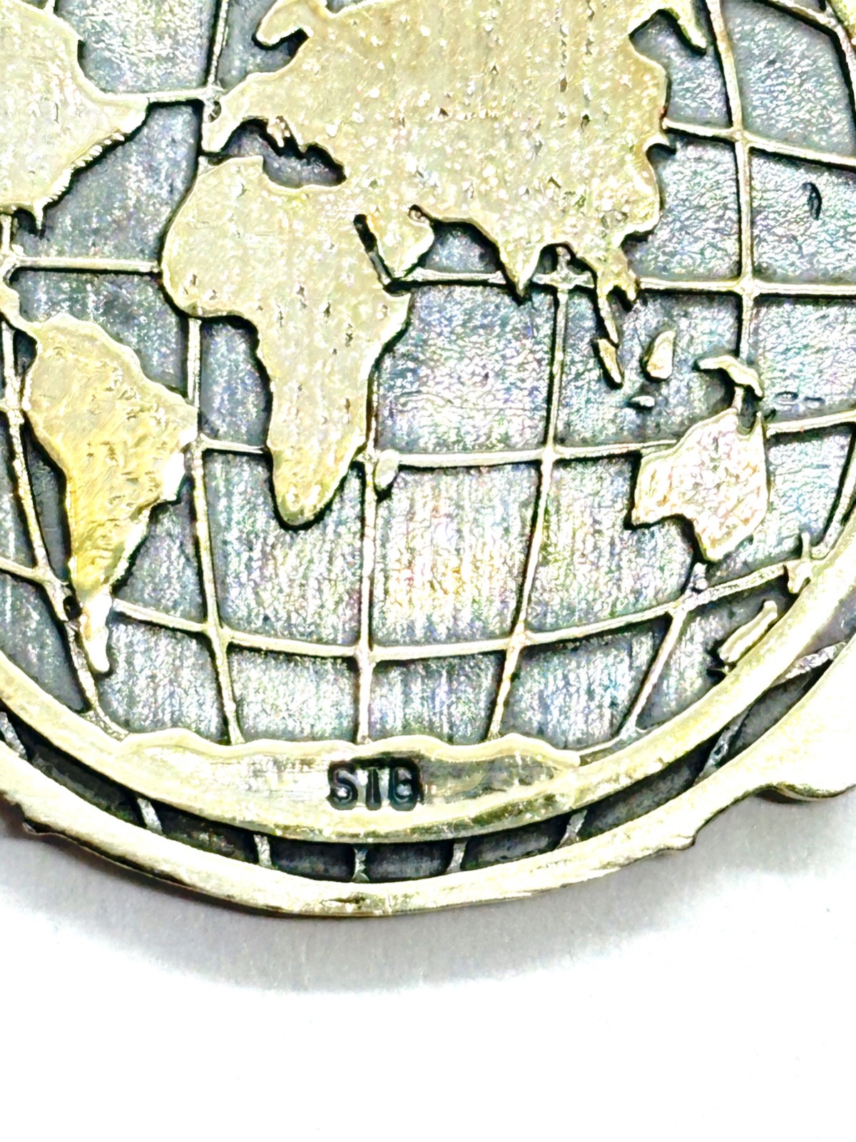 Sterling Silver “The Traveller of 200 Collection” Compass Pendant Necklace 18.9g