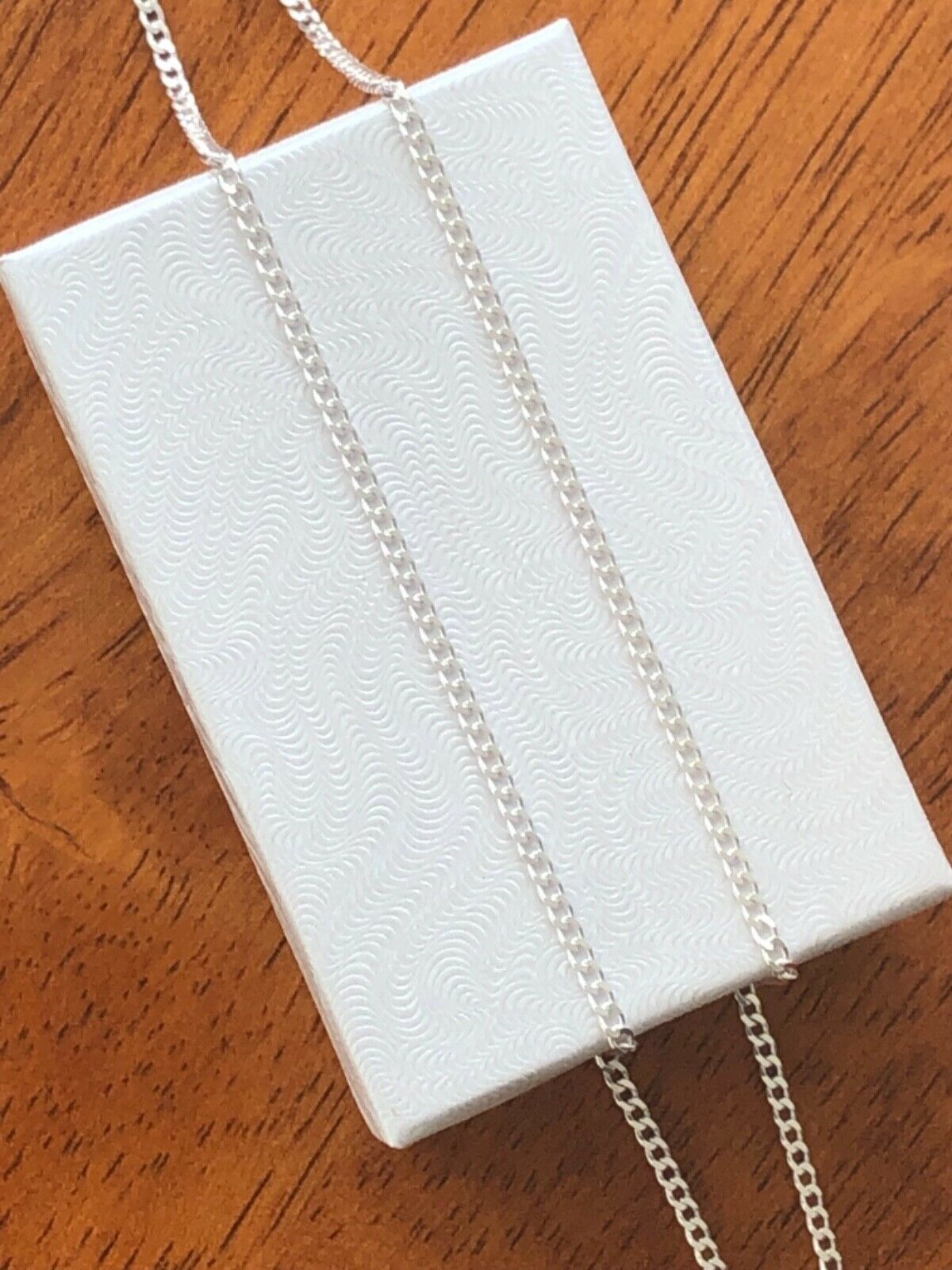 Sterling Silver 925 Cuban Link Chain Necklace Men Women 2mm 16″ 18″ 20″ 22″ 24″
