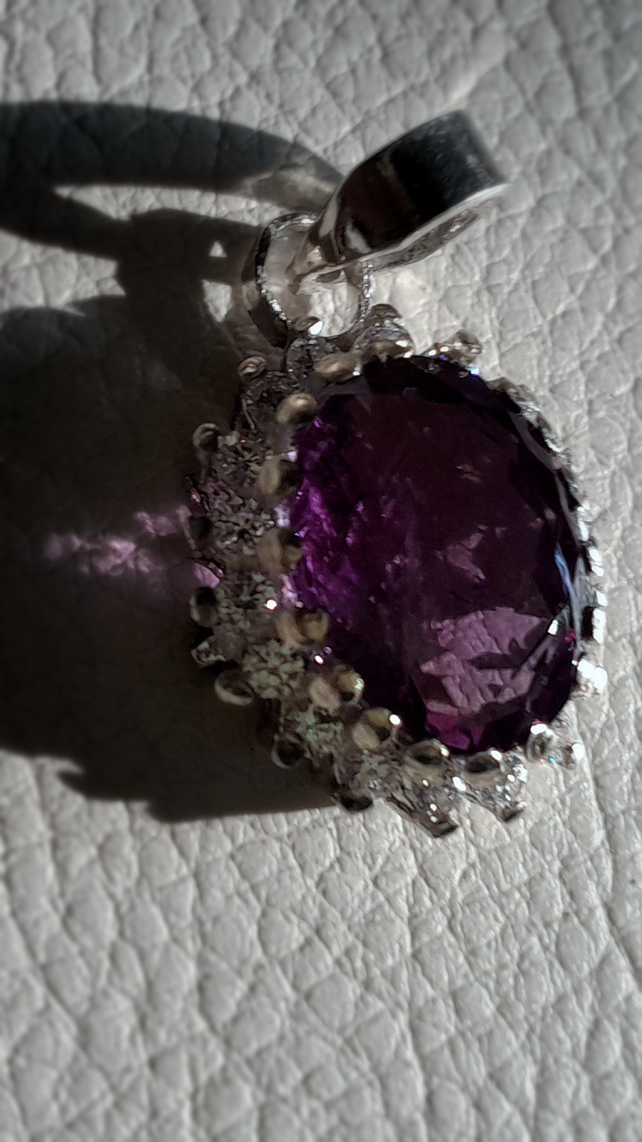 Amethyst Pendant For Women.
