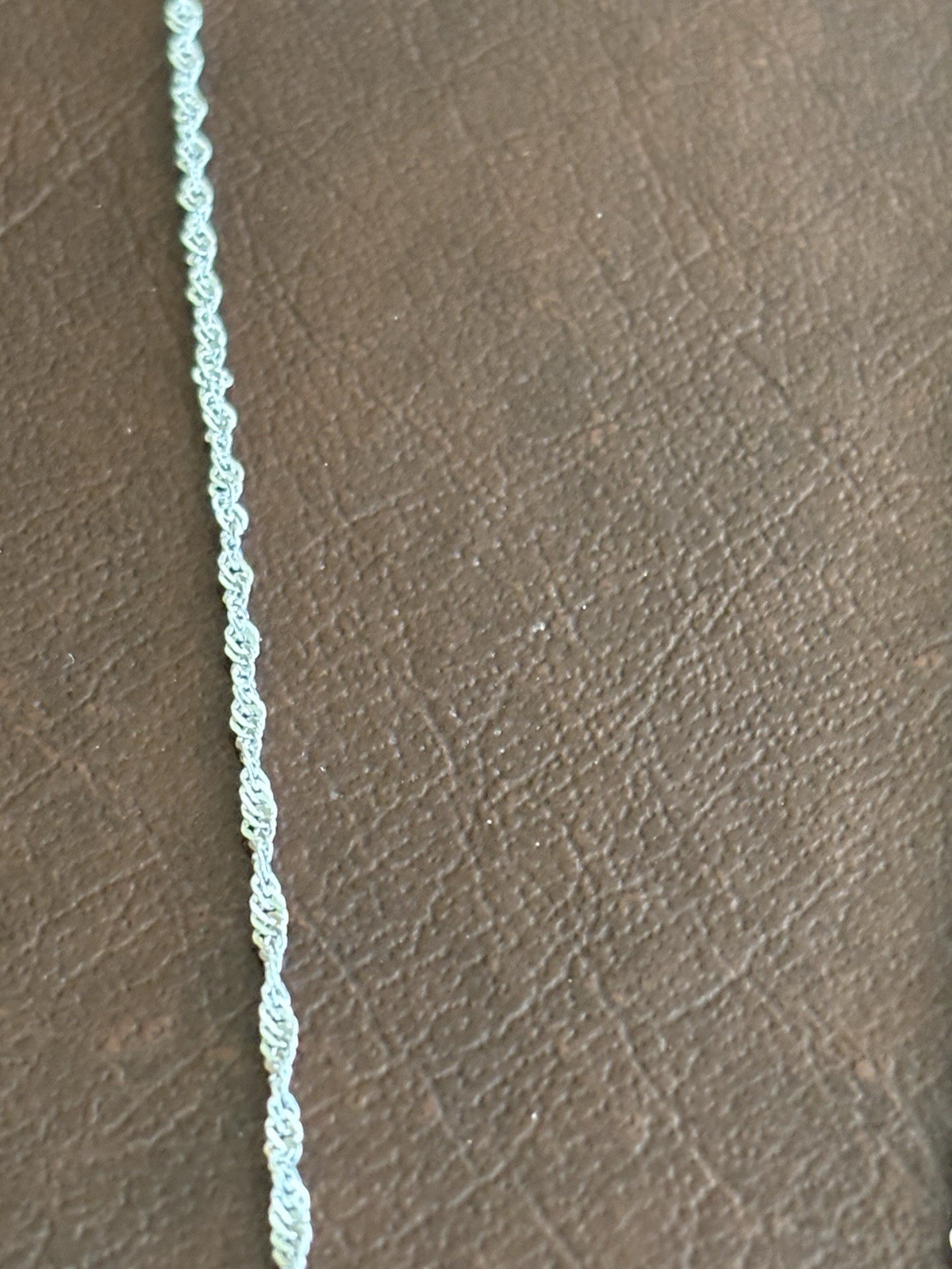 Lovely Chain, Beautiful Coin: Sterling Silver Italian Chain and 90% Silver Dime