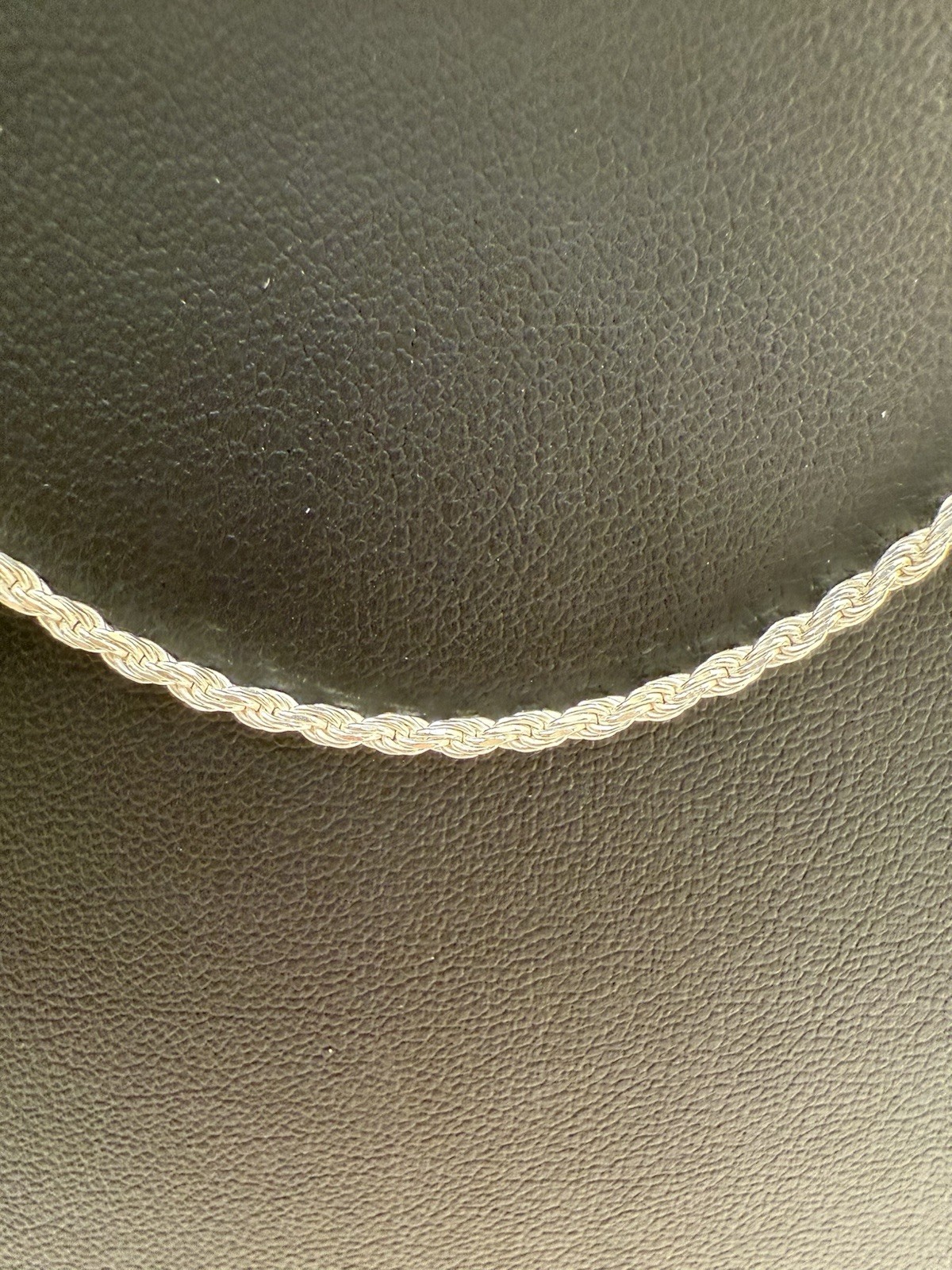 Giani Bernini Sterling Silver Diamond Cut Rope Chain Necklace 14” Necklace NWT