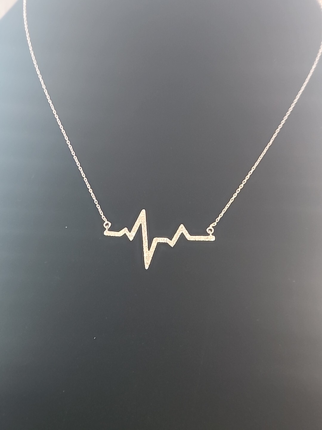 Unbranded Sterling .925 India Heartbeat Necklace Chain