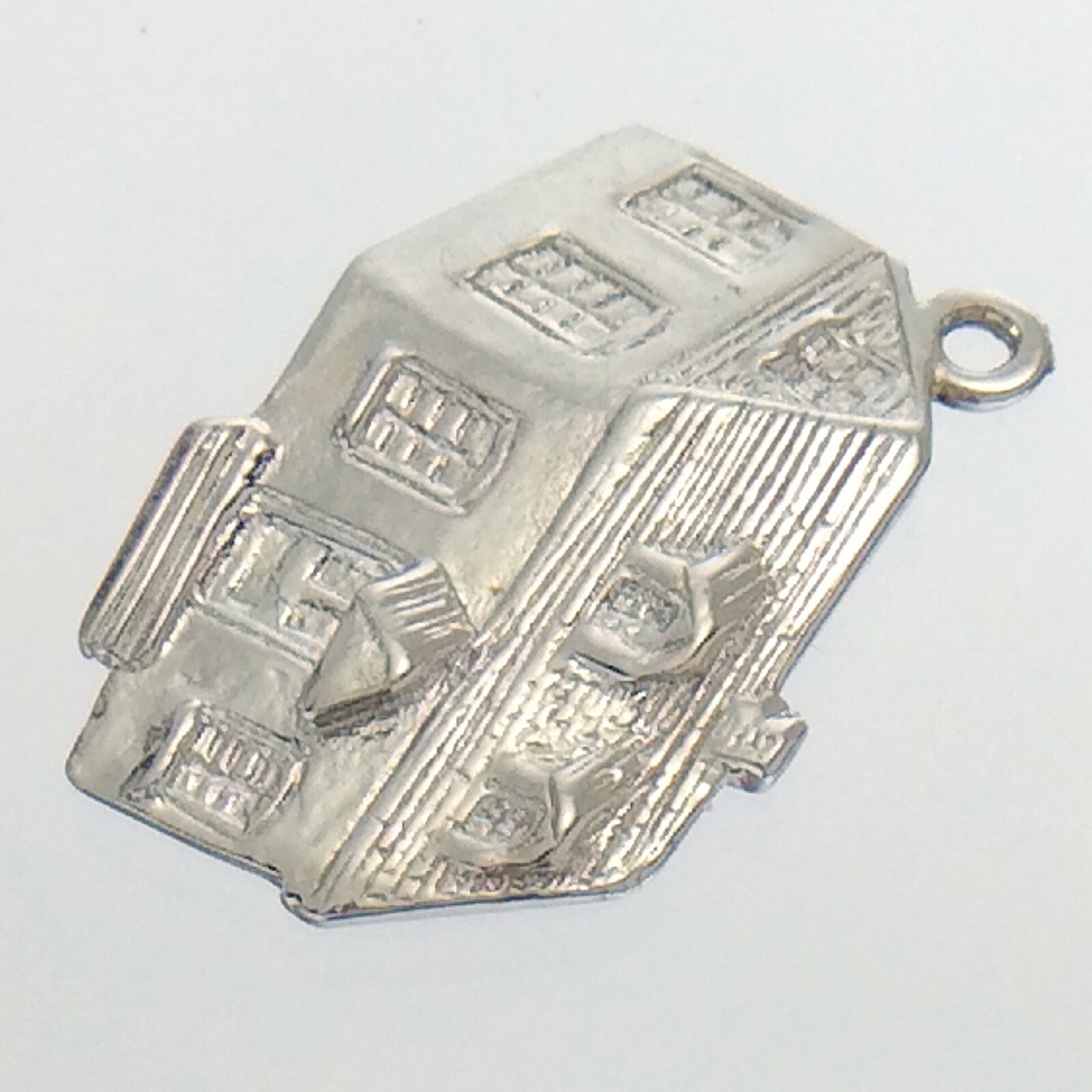 AM Vintage House Maison Marked Ster Charm Pendant 2.9g 0.75in Tested Silver J692