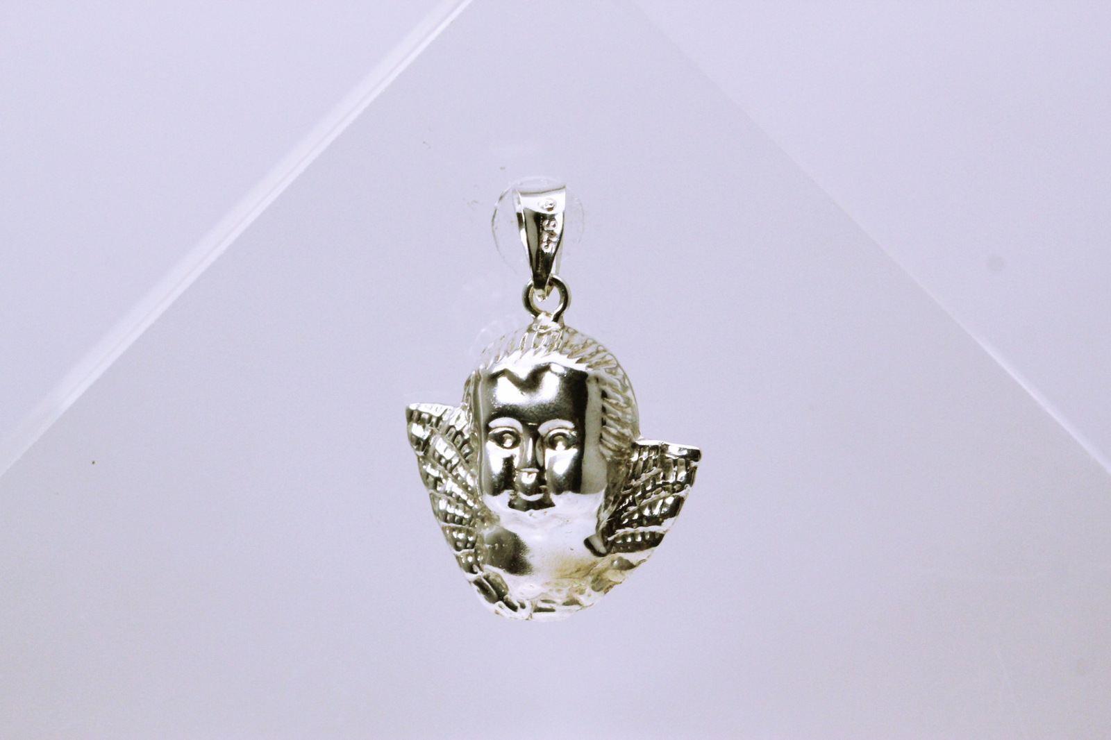 925 Sterling Silver Cherub Angel Pendant or Ornament 4.3 Grams (PEN8665)