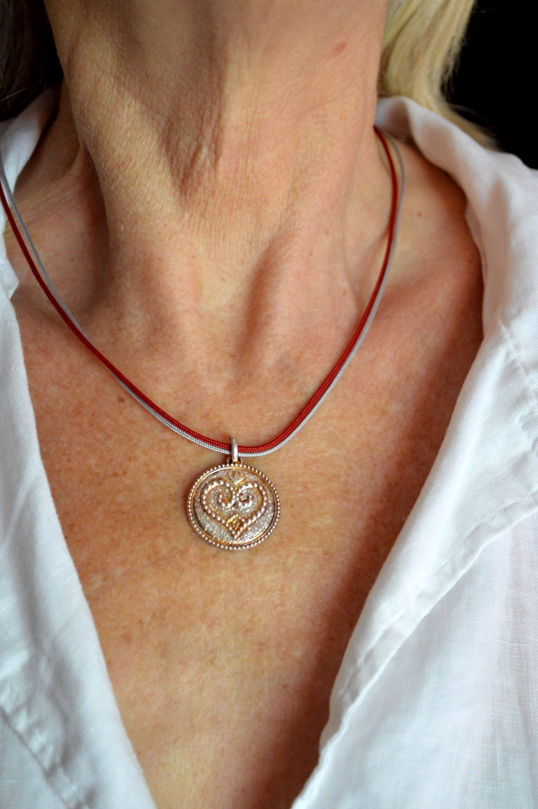 ILIAS LALAOUNIS LOVE SILVER 925 LUCKY CHARM PENDANT 2023 ORIGINAL PAPERS & BOX
