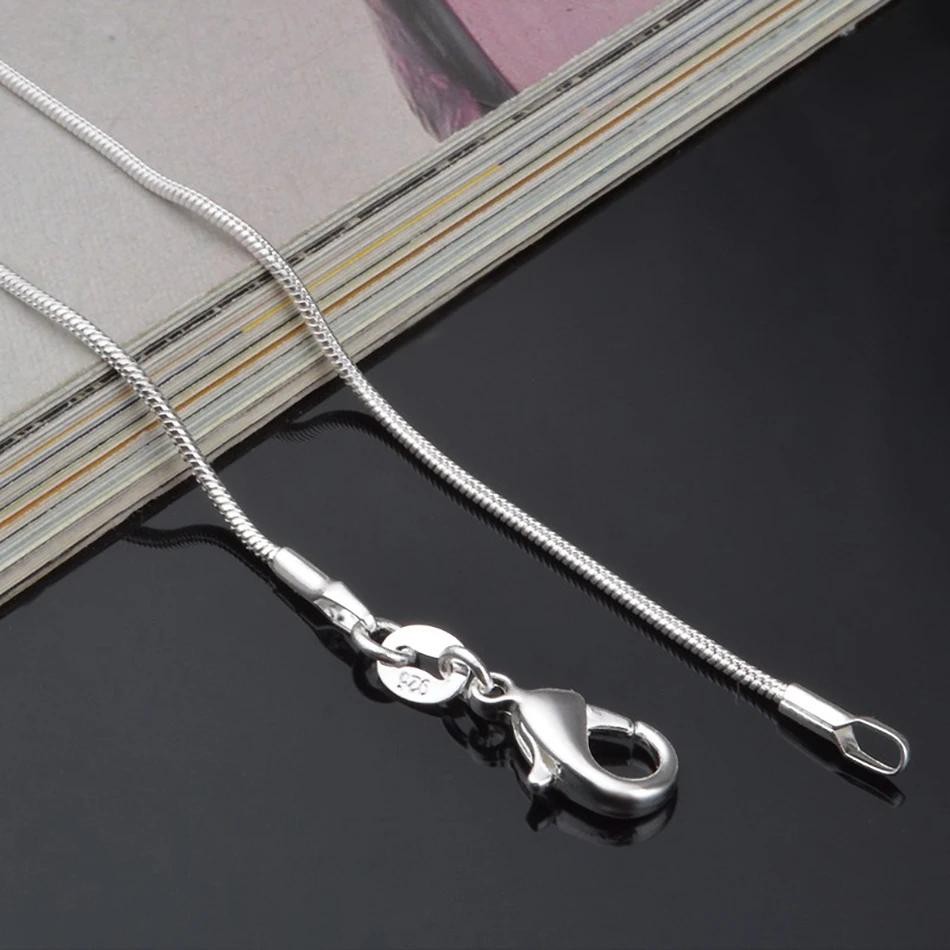 5PCS LOT Wholesale 925 Sterling Silver 16/18/20/22/24/26/28/30 Inch 1mm