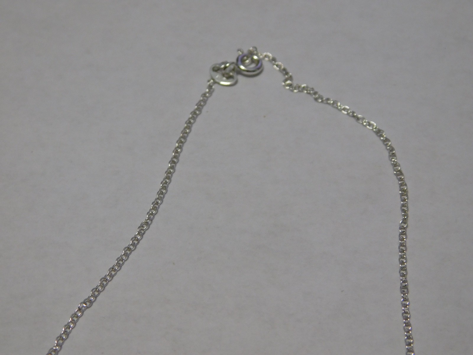 Unbranded Dainty Sterling Silver 925 HAN Chain Necklace 18″ Pre-owned