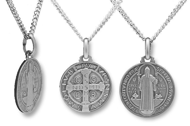 Silver 925 – 16mm St. Benedict Medal
