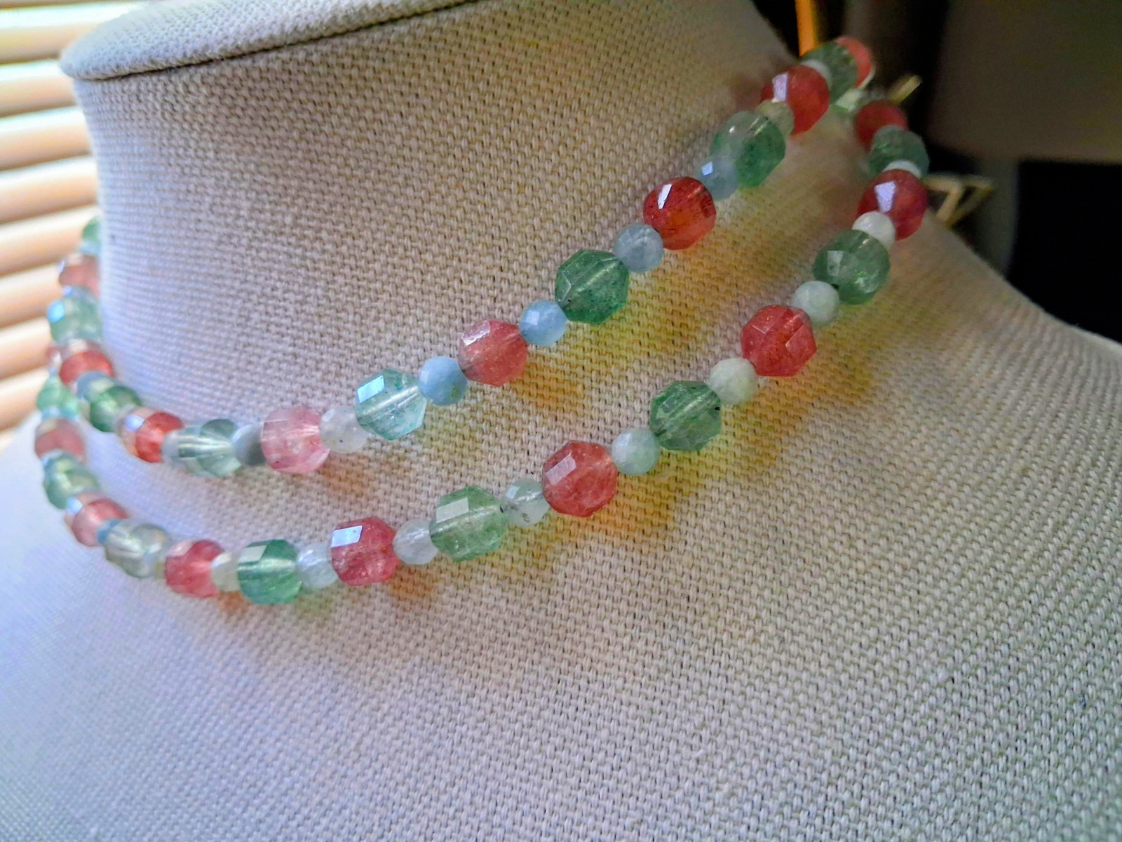 Jay King Fine Mines Sterling Silver Multicolor Quartz 32″ Necklace