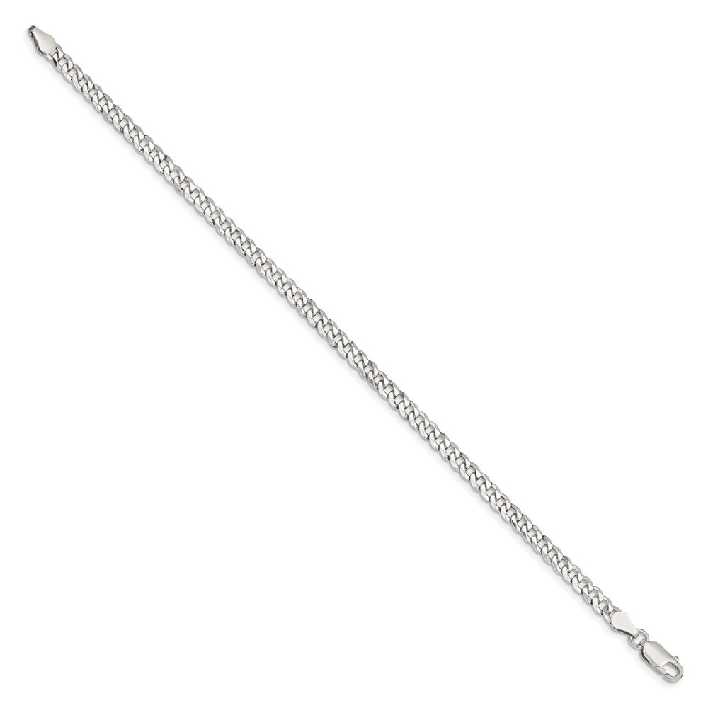 925 Sterling Silver 2.3-14mm Curb Chain Necklace 7-30 Inch Mens Womens