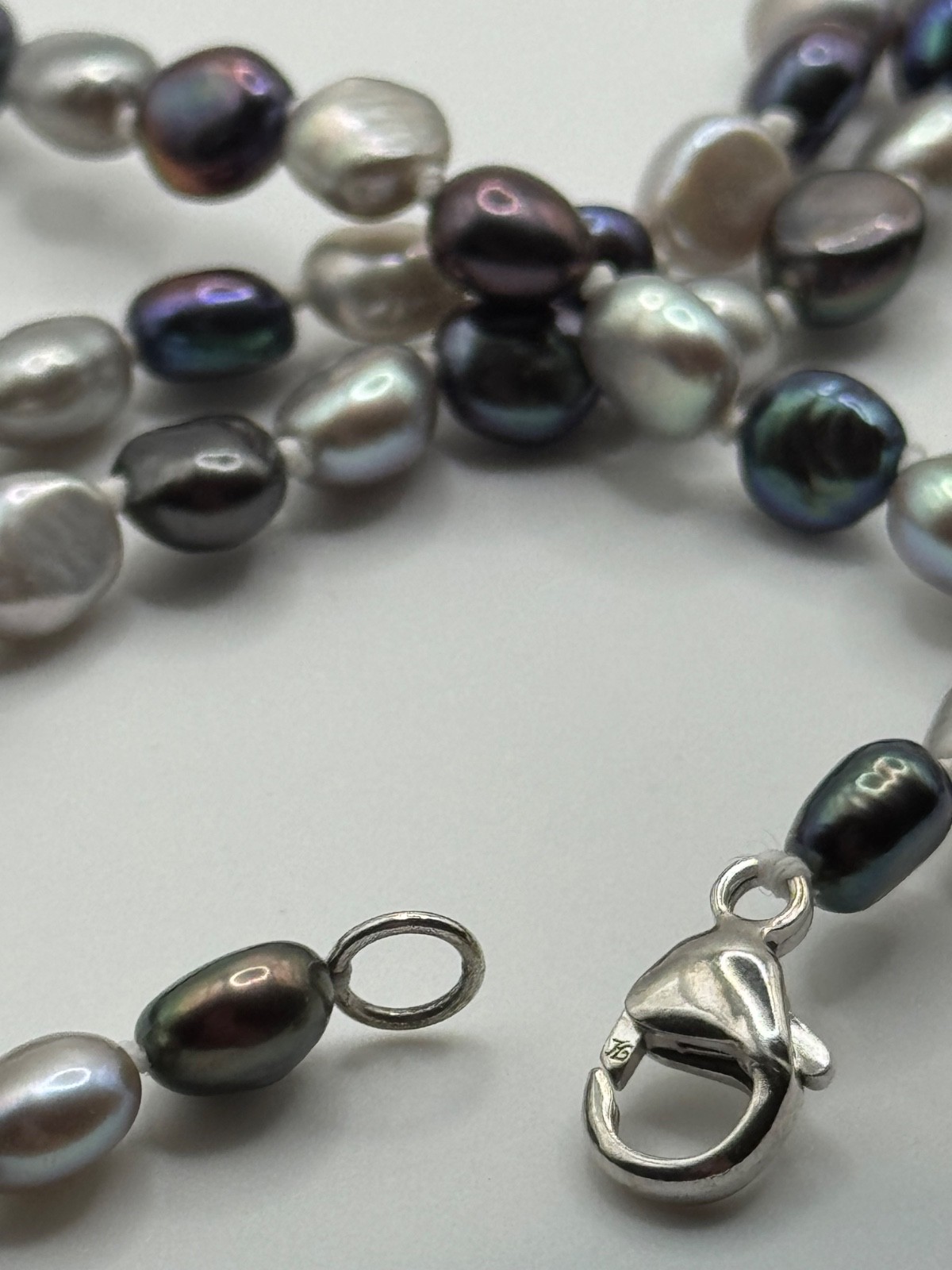 Honora Cultured Pearl Multicolor Sterling Silver Necklace & Stretch Bracelet Set