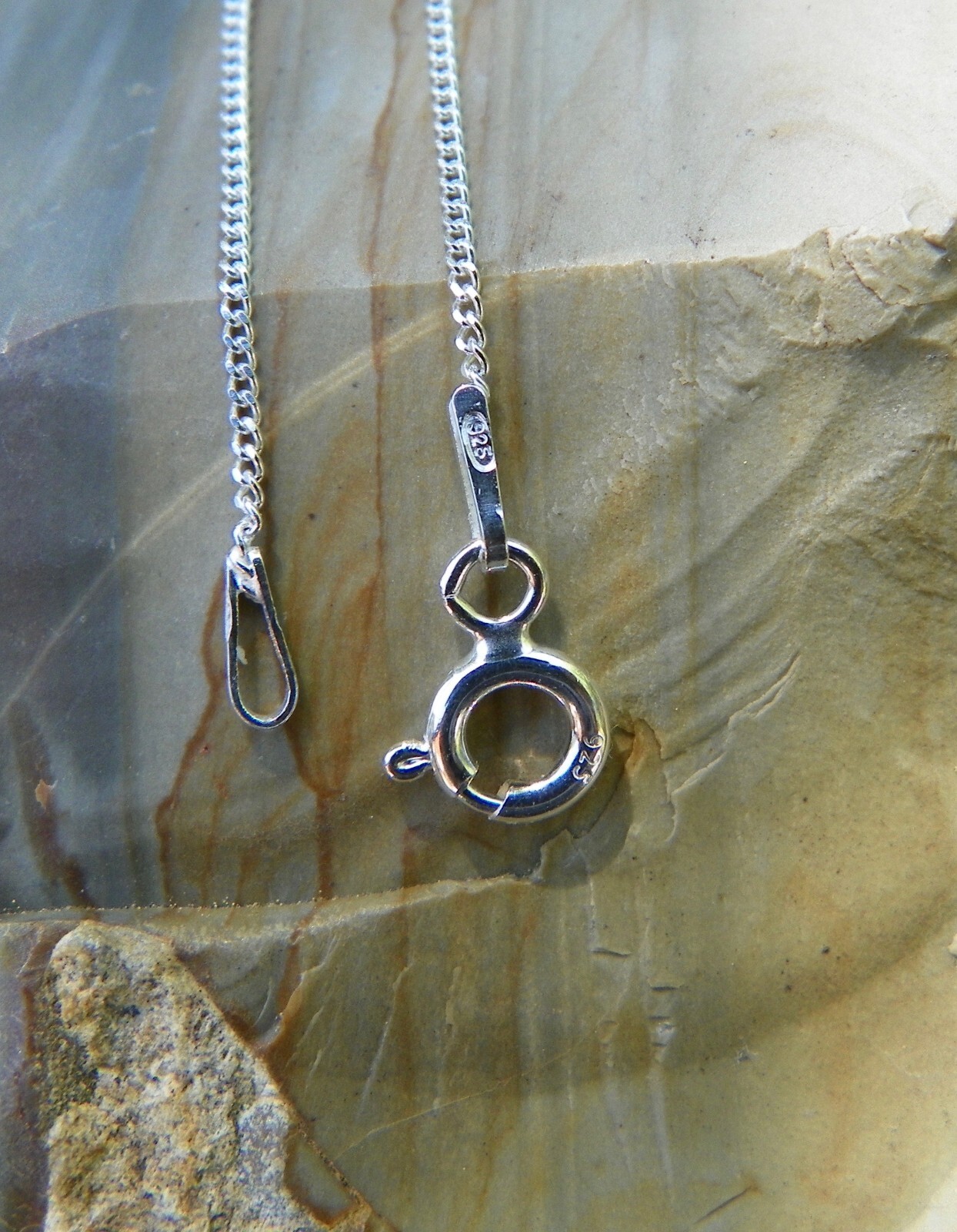 Ouroboros Pendant Snake Sterling Silver Charm Serpent Reptile Goth Necklace 7017