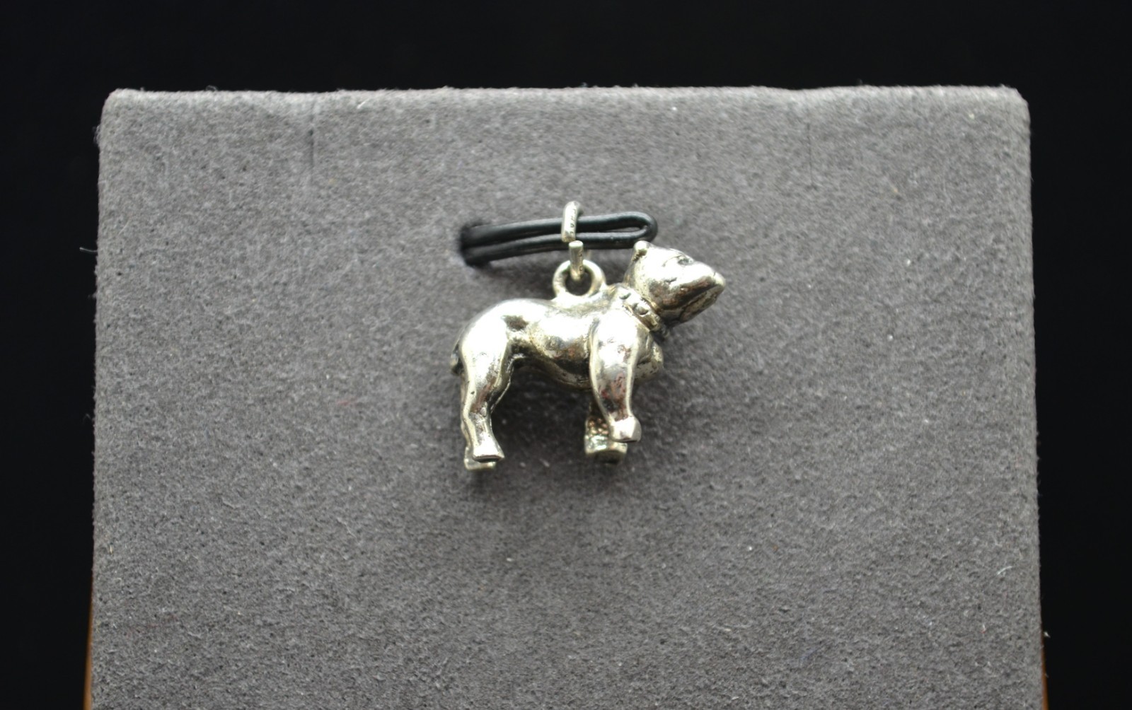 Sterling Silver Bulldog Pendant #FMG200