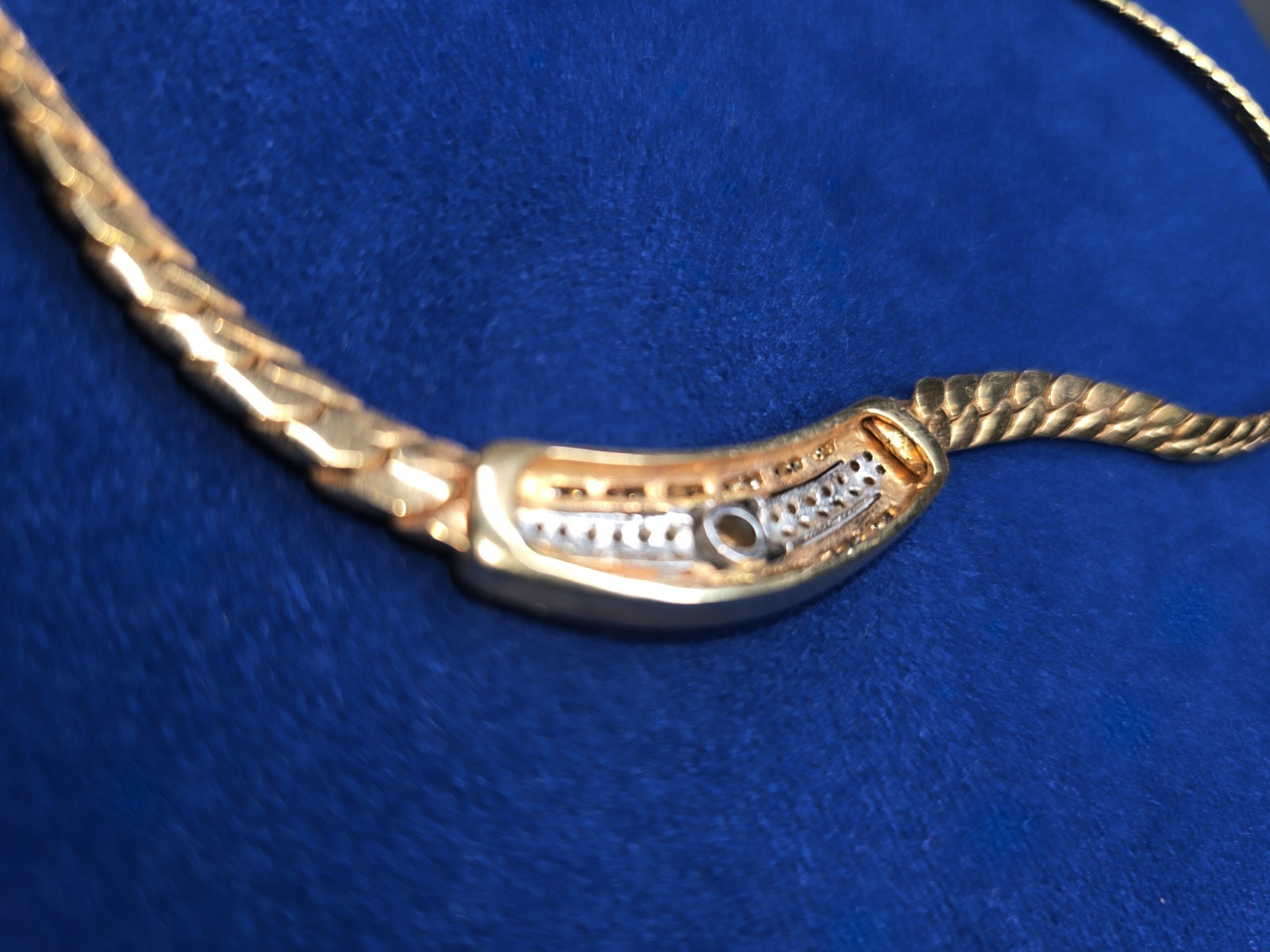 Vintage Solid 14K 585 Yellow Gold Necklace 17” ,21 grams approx, Germany