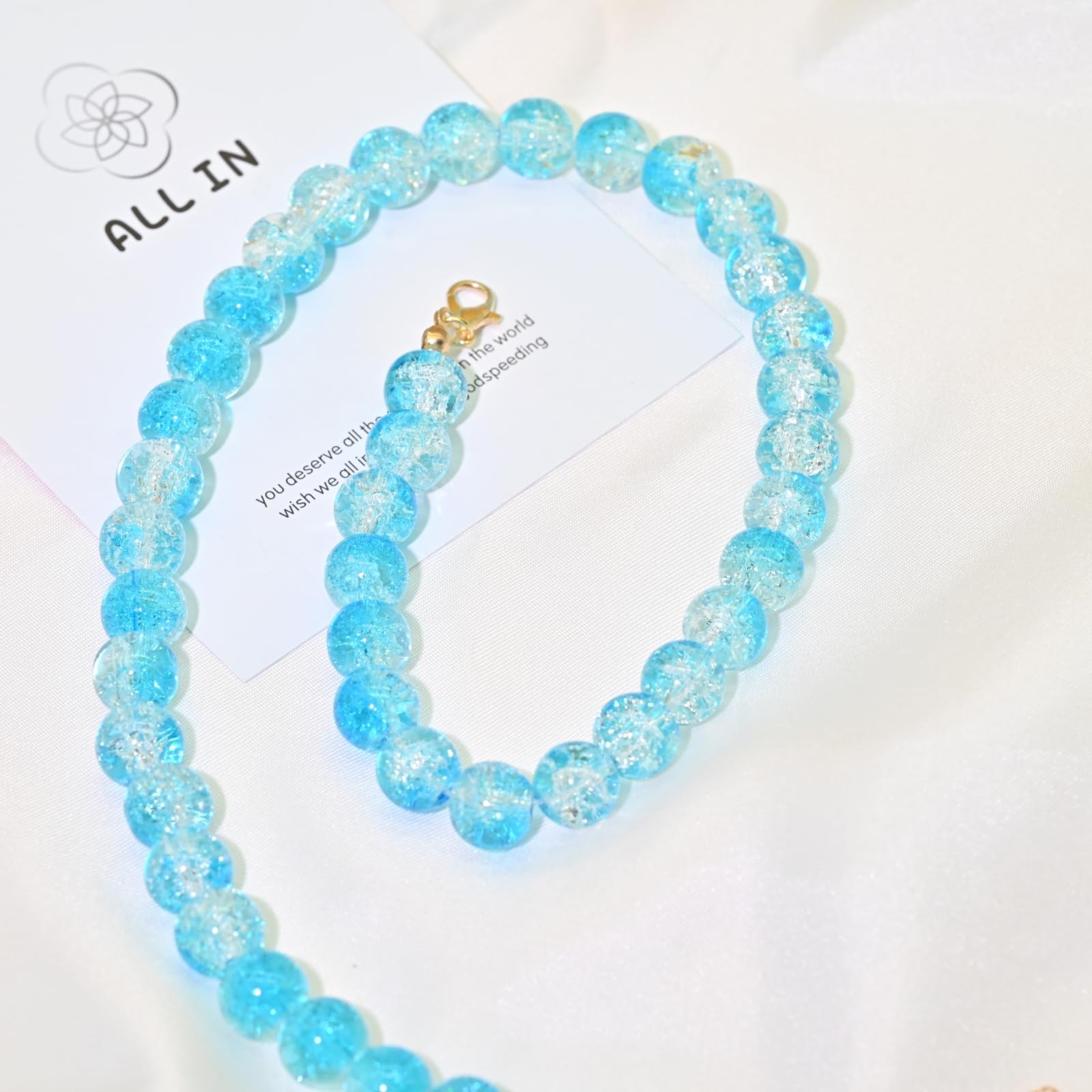 Colorful Mood Choker Baroque Bead Imitation Pearls Necklace, Women, Adults – 12