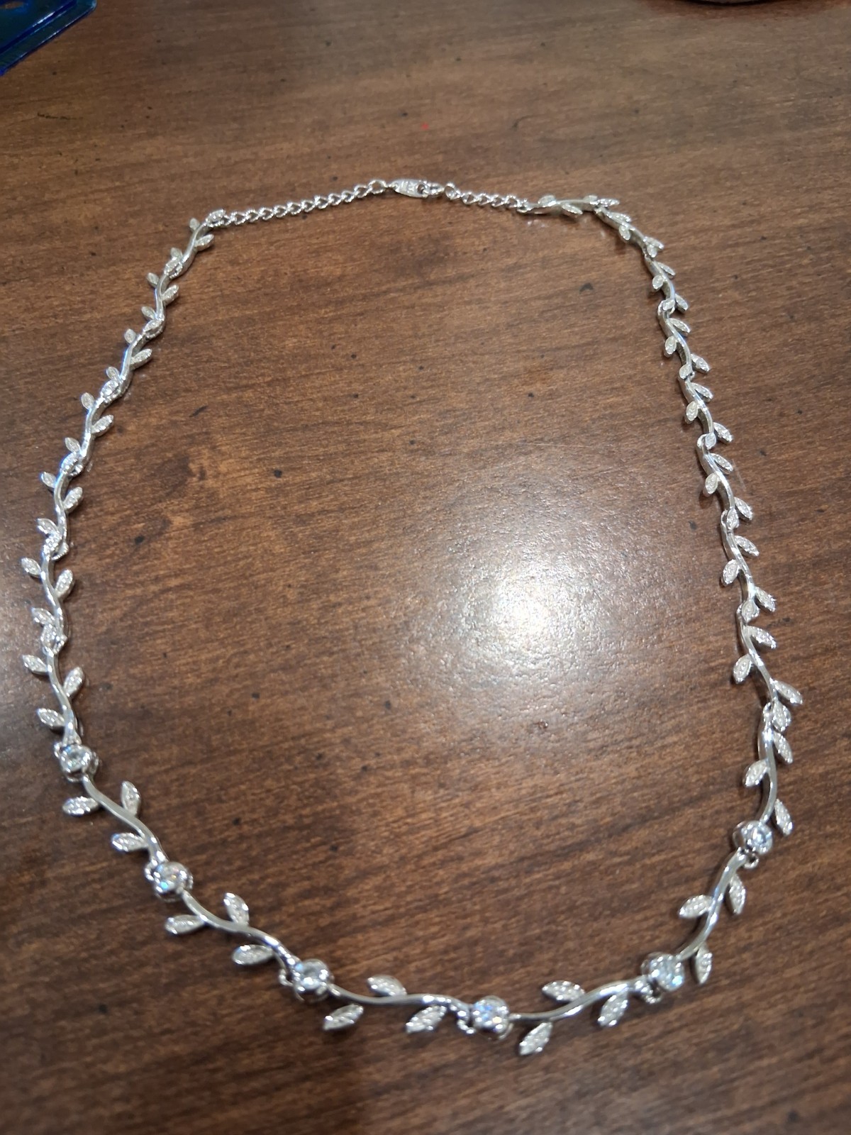 Ati 925 Sterling Silver Necklace 16″