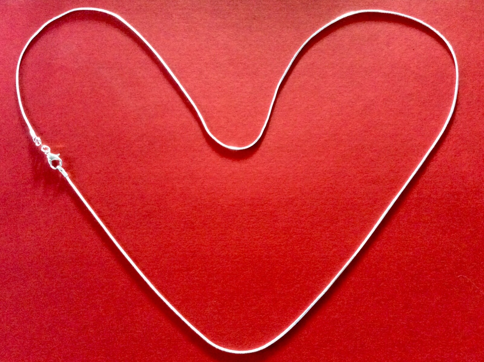 1mm Snake Chain 925 Silver ❤️ 16” 18” 20” 22” 24” 26” 28″ 30″ ❤️ FREE GIFT BAG