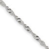 Sterling Silver Singapore Chain Chain 1.4-3.5mm 7-30″