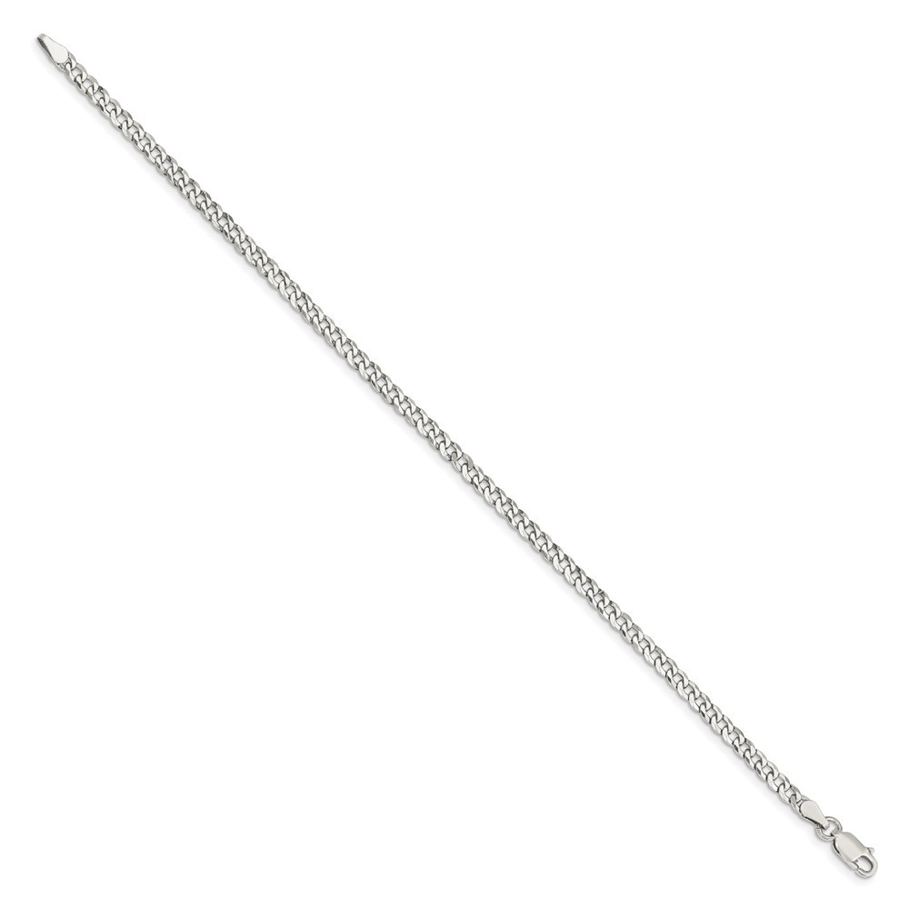 925 Sterling Silver 2.3-14mm Curb Chain Necklace 7-30 Inch Mens Womens