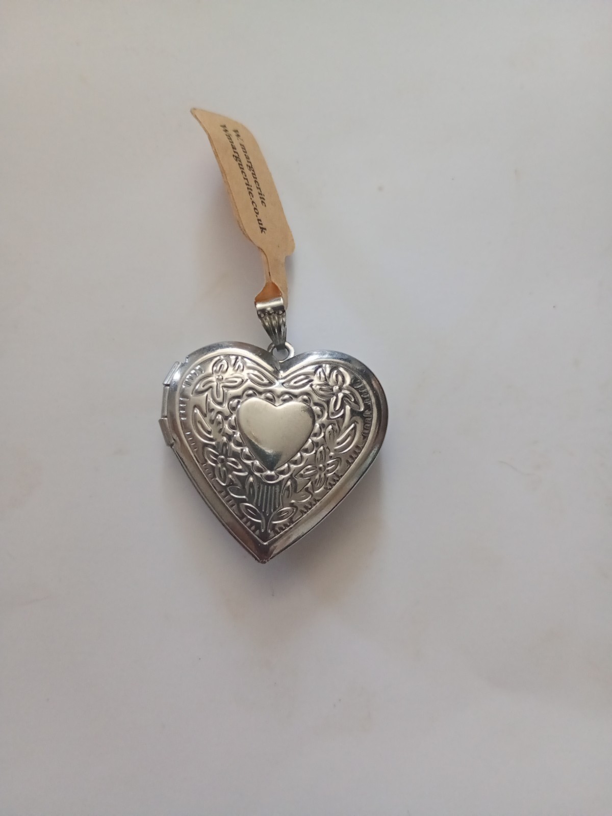 Stainless Steel Heart Locket Pendant