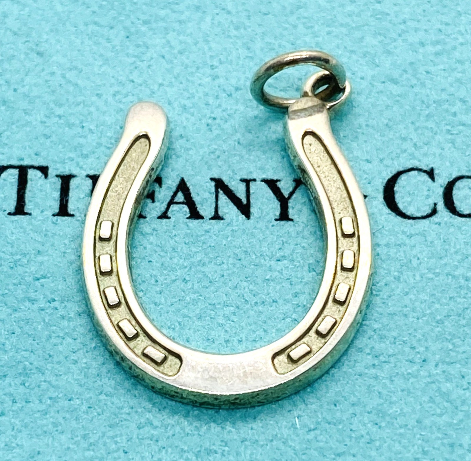 Tiffany & Co Sterling Silver 925 Horseshoe Pendant Charm