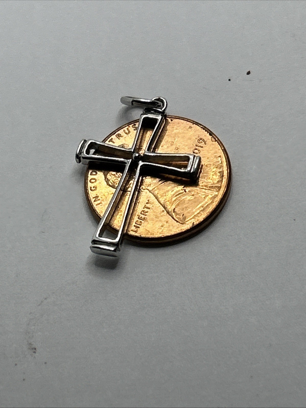 New Small Cross Pendant, 925 Sterling Silver