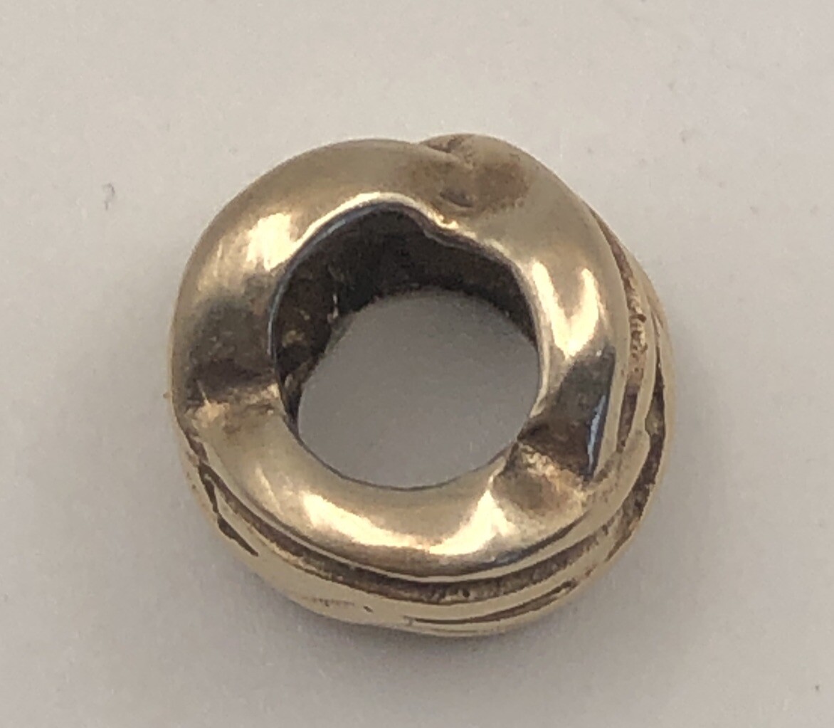 14k Gold Knot Bead Unbranded 2.22 Grams