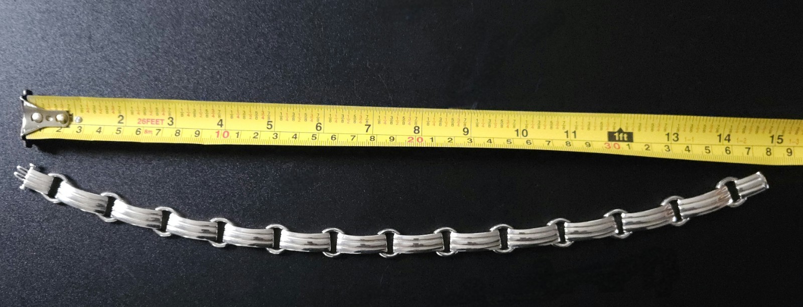 Tiffany & Co Sterling Silver 1995 Atlas Collar Necklace 87g 1st Run Collector