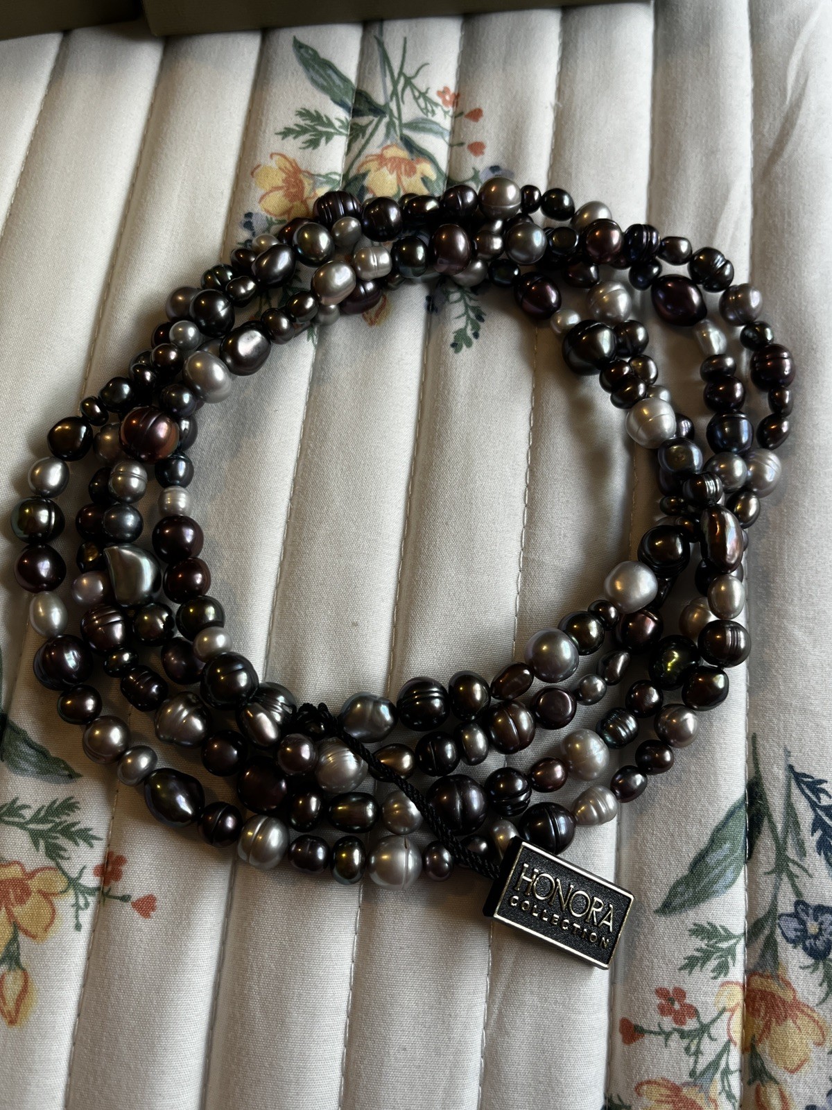 Honora Cultured Pearl 60″ Endless Necklace – New With Box And Pouch