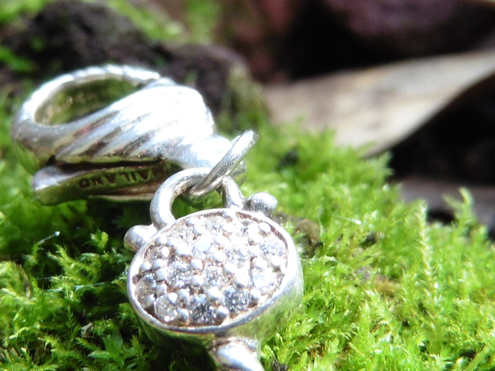 Judith Ripka Key Charm/Pendant S.S. 925