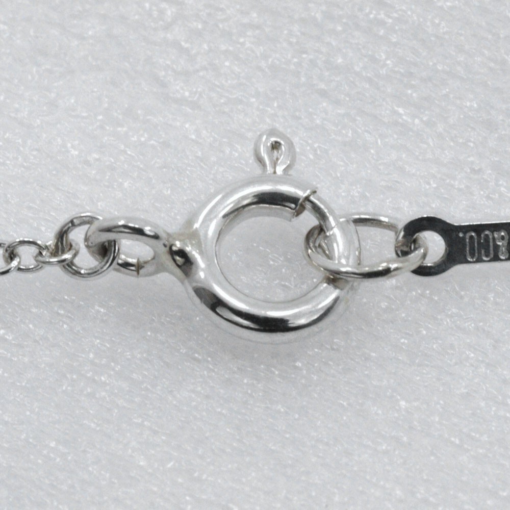 Tiffany & Co. Triple Star Necklace Silver 925 Ladies 17.3 in