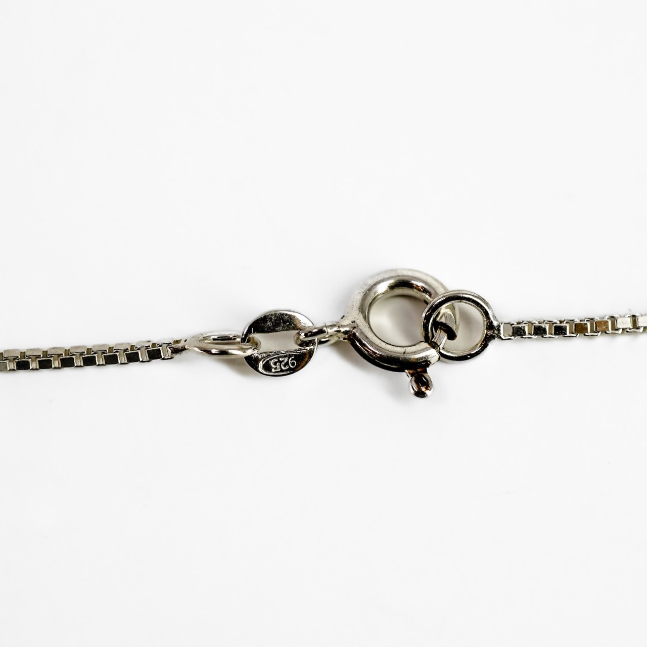 Sterling Silver Box Link & Ball Chain Necklace 70cm #69784