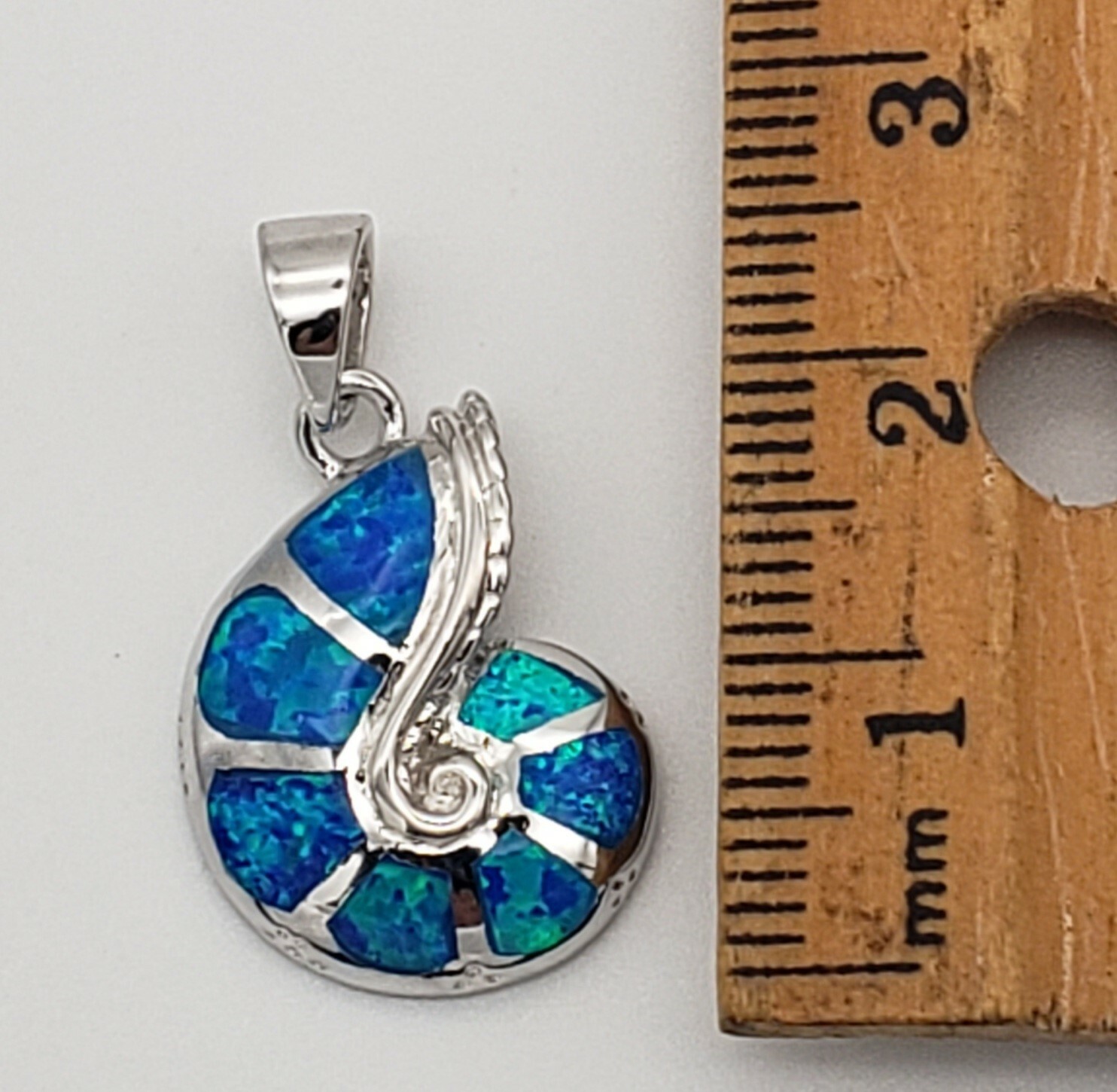 Sterling Silver Shell Pendant
