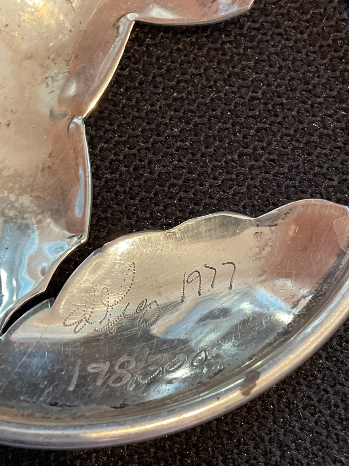 Ed Gray Metal Sculptor Sterling Silver The Little Fox Pendant 198/300