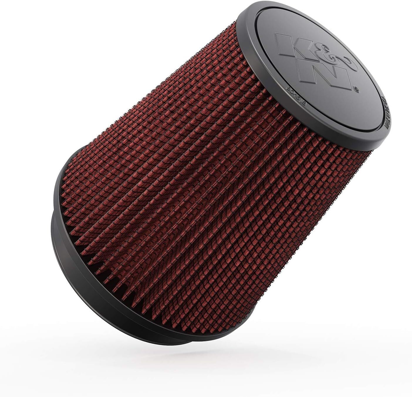 K&N High-Flow Original Lifetime Universal Clamp-On Air Filter High Performance