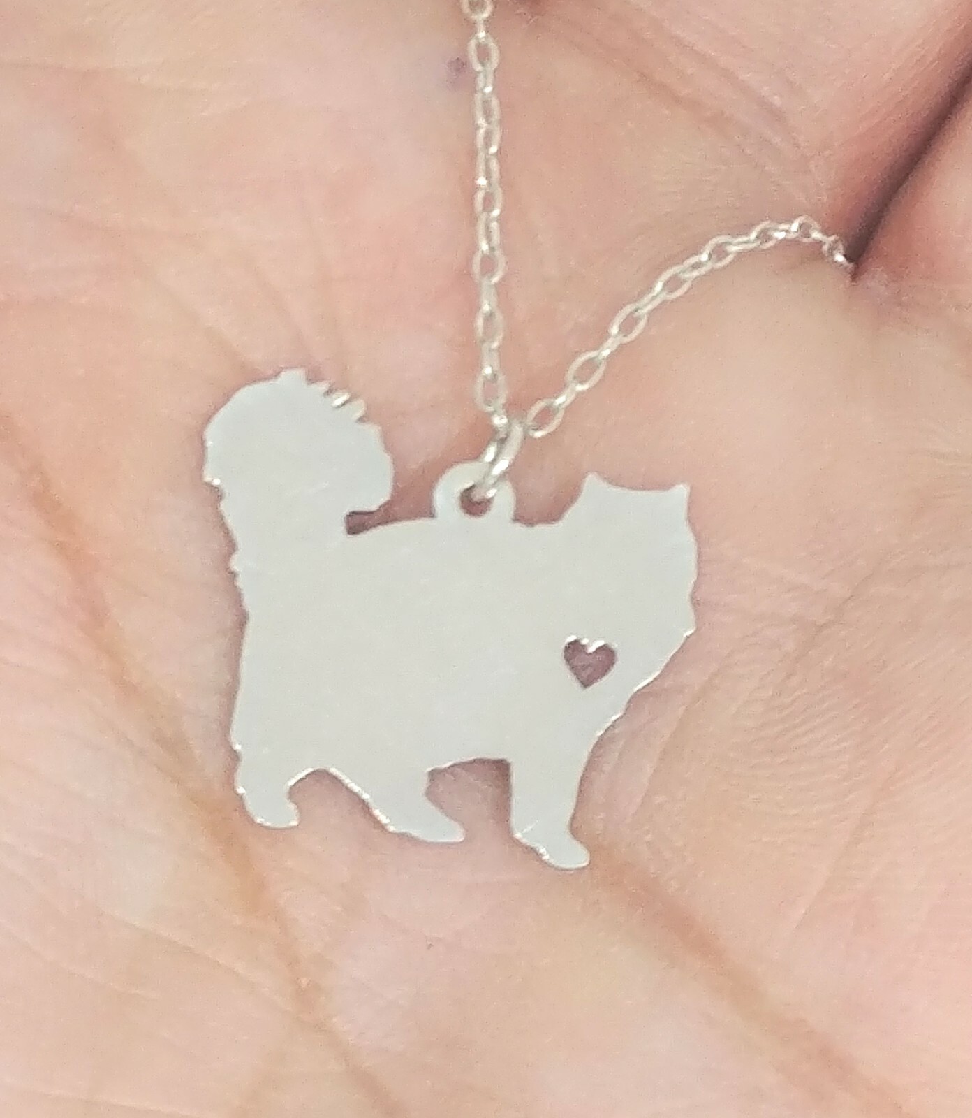 Fat Cat Necklace – Sterling Silver Jewelry – Gold-Rose Gold – Engrave