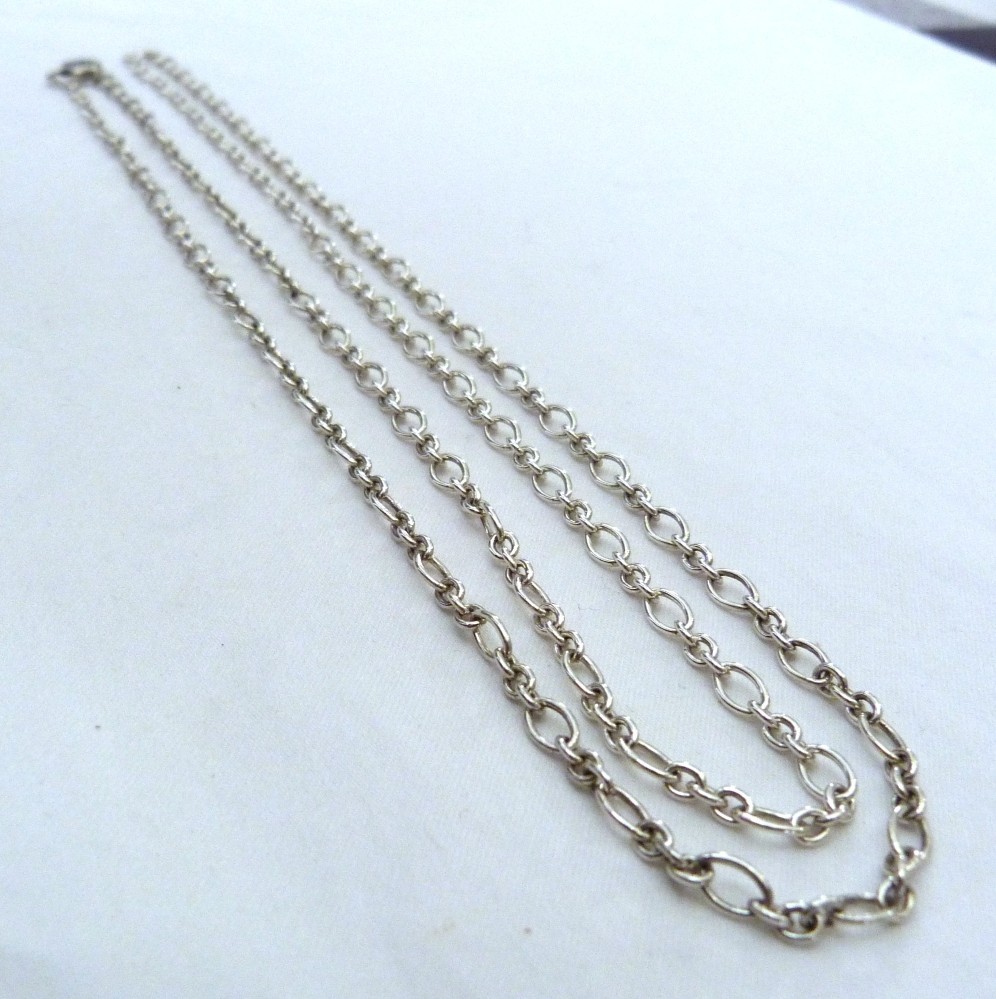 JOHN HARDY STERLING SILVER 4MM CLASSIC CHAIN COLLECTION CABLE LINK NECKLACE ~36″