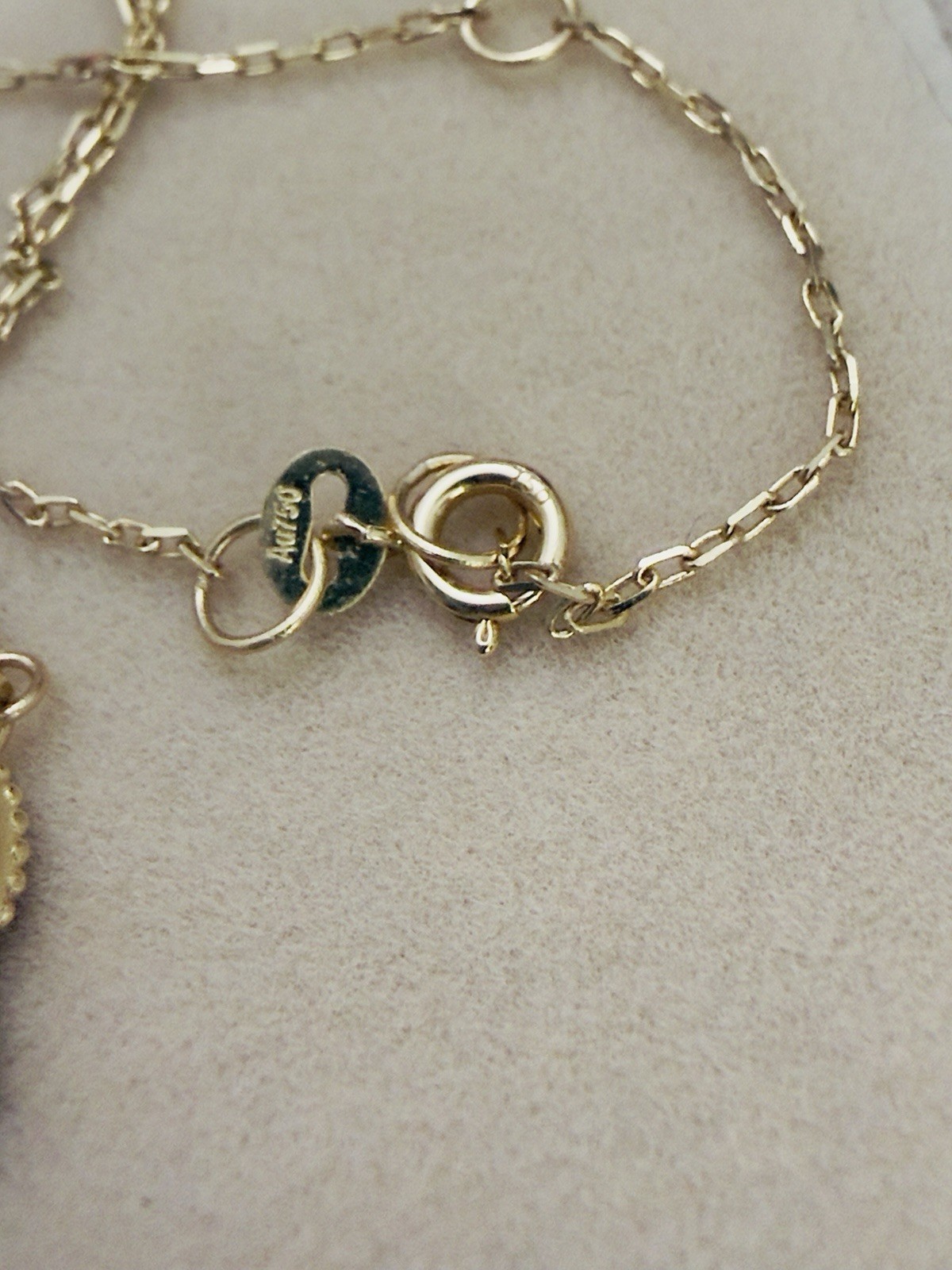 🔥New 18kButterf Necklace AttachedChain Real Gold Not Platd S16 Gift Cute Diacut