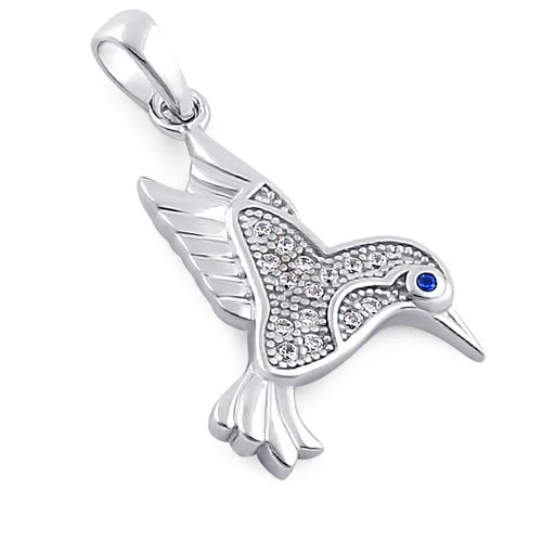 925 Sterling Silver Pendant for Necklace Key, Animals, Celtic Druid, Birds, OM