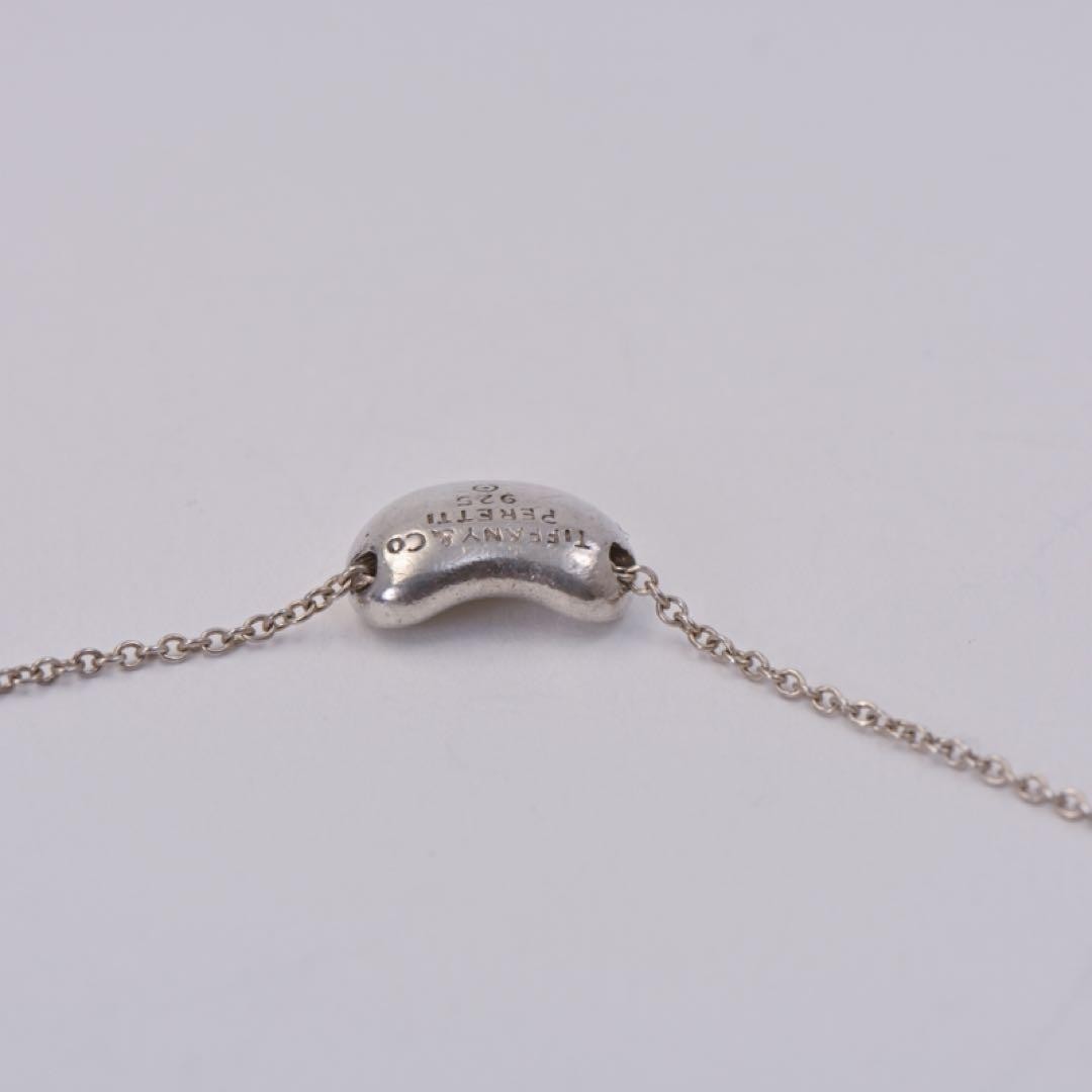Tiffany & Co. Beans Necklace Silver 925 Unisex BC Bean Pendant