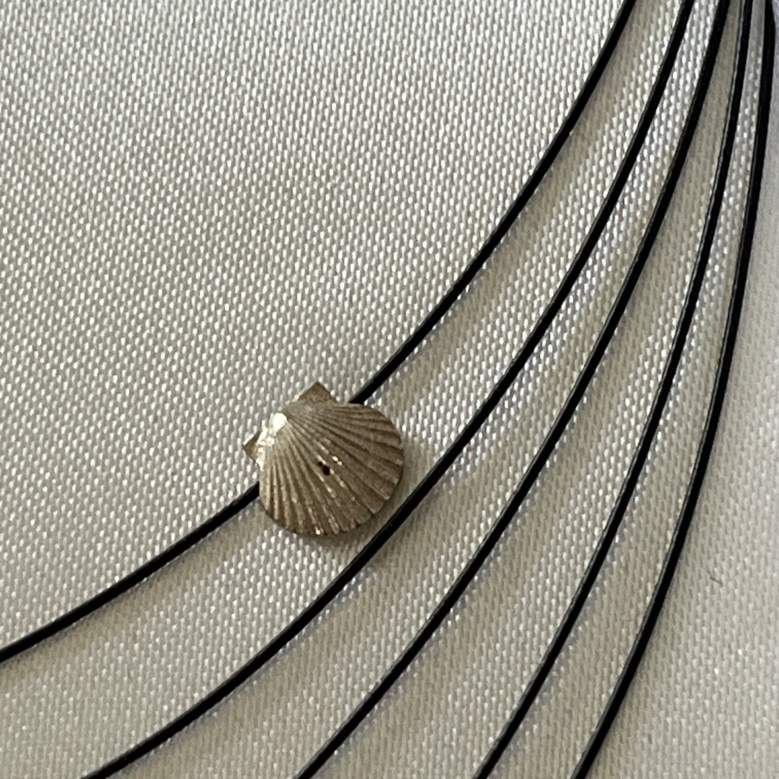 Chatham Jewelers Multi Cord Necklace With SS Seaside Jewelry In Original Packing