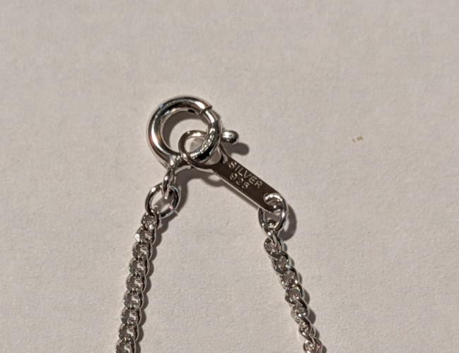 IEI Sterling Silver 14″ Chain Necklace 925 Silver Chain UNISEX