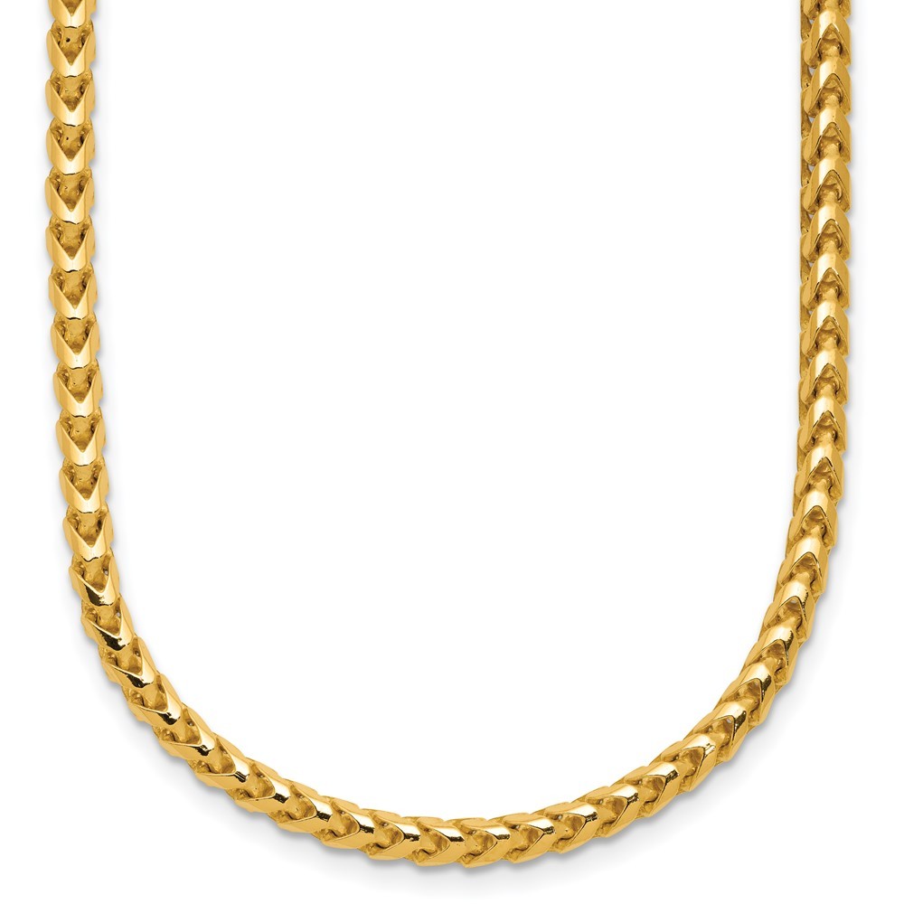 14k Yellow Gold Franco 1-3.7mm 9-30″