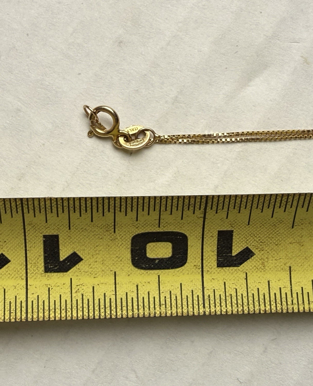Vintage Solid 14k Yellow Gold Horse Pendant Necklace 2 Grams Equestrian Italy