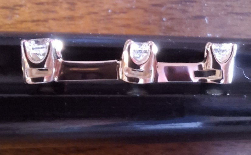 14K YG ~KEEPSAKE~ PAST, PRESENT, FUTURE .40CTW –