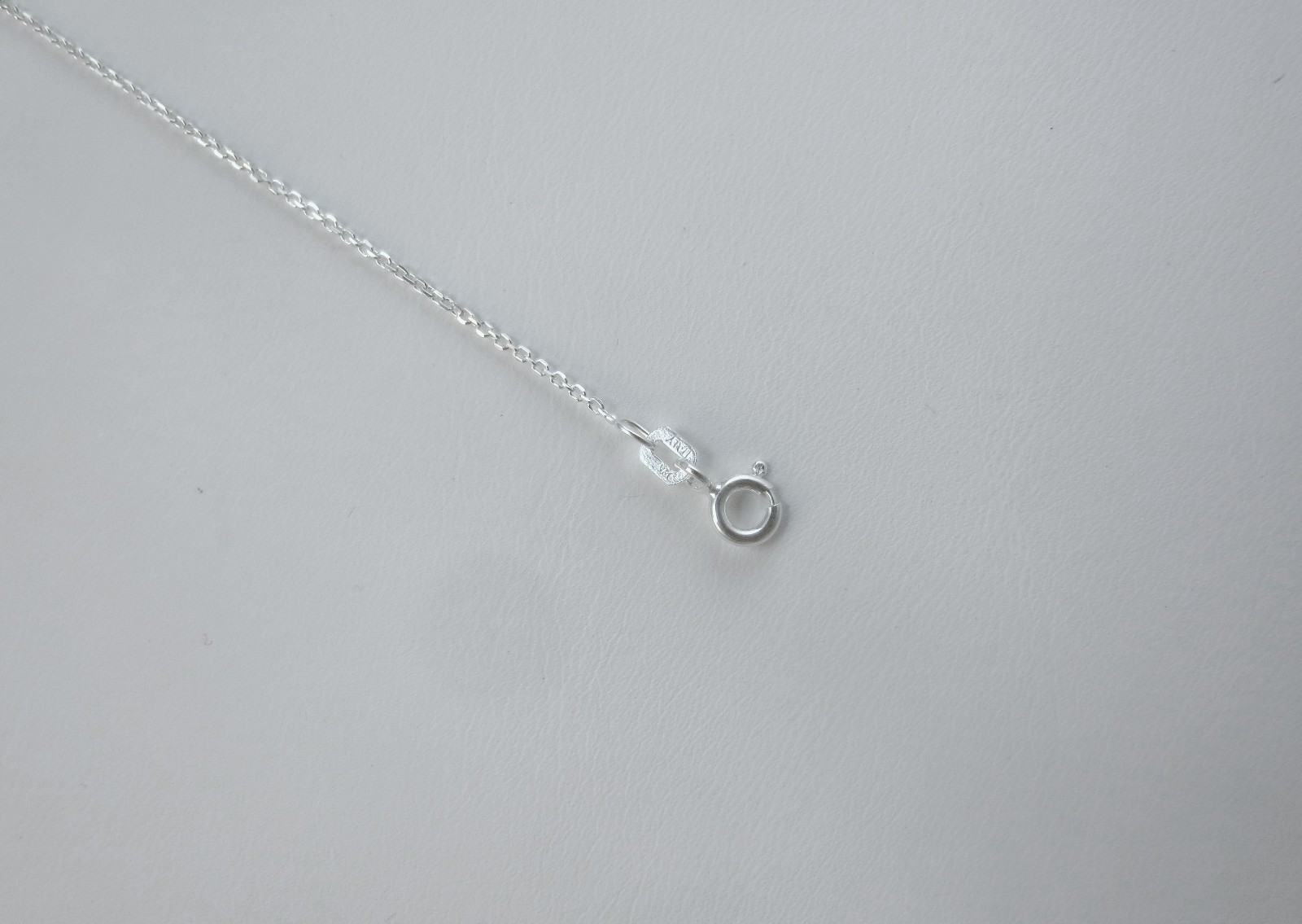 16,18,20,24 inch Sterling Silver 1.2mm Cable Chain. Thin Rolo style 925 Italian