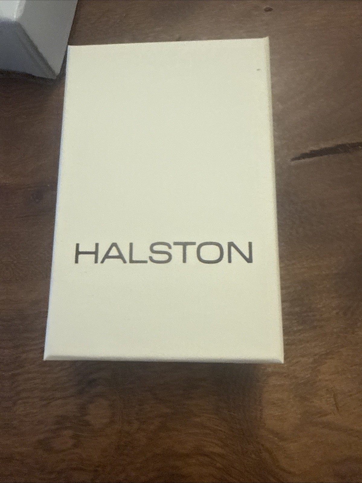 HALSTON Bottle For Perfume Necklace Marked Sterling Original Box