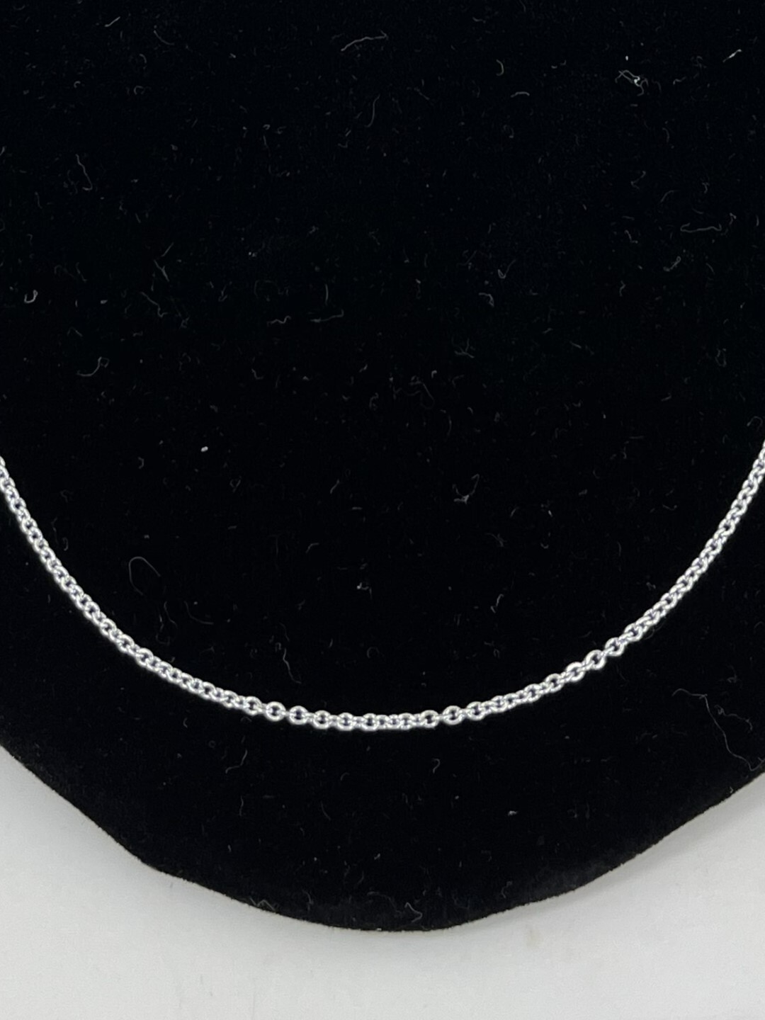 20″ Argentium Nickel Free Silver 1.4mm Cable Chain