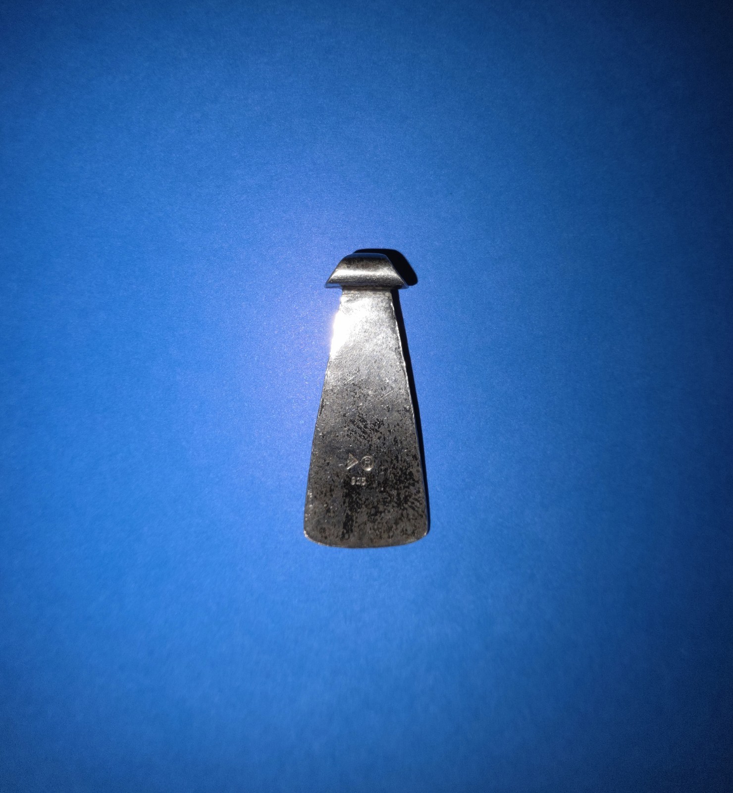 Silpada Sterling Silver 925 Hammered Pendant Necklace Artisan Modern Minimalist